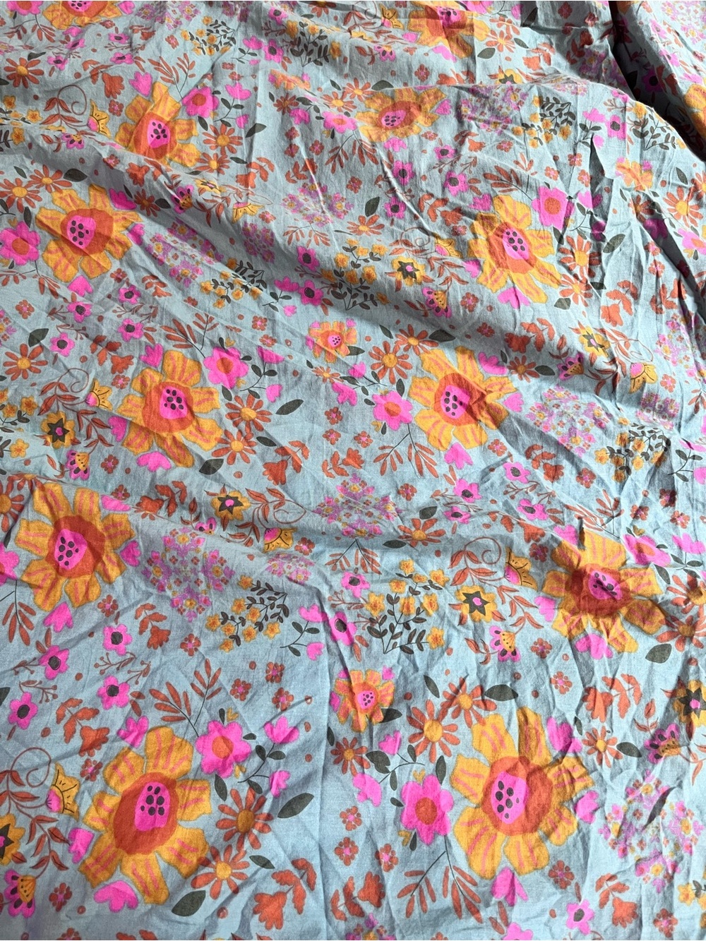 NATURAL LIFE Mix and Match Pastel Floral Cotton Sheet Set - Picture 11 of 16